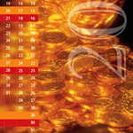Дизайнерский подарочный календарь - Деньги
