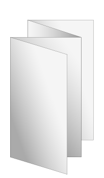 Буклет - гармошка, формат А2, 4 фальца