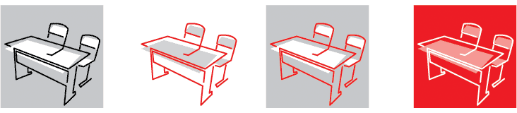Школьная мебель - иконки для каталога