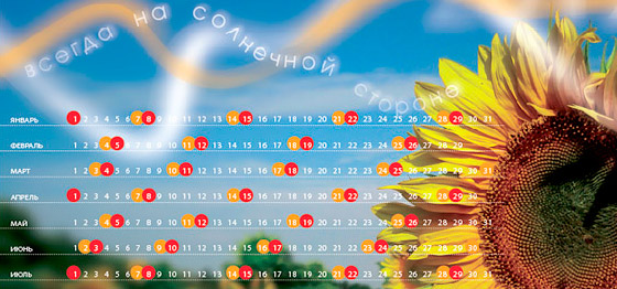 Портфолио - дизайнерские календари